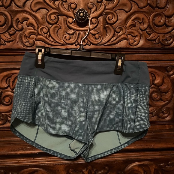 lululemon athletica Pants - Women's Lululemon Speed Up Shorts Green